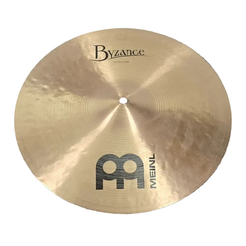 Used Meinl Byzance Traditional Thin Crash Cymbal 14" - Very Good - Drum Center Of Portsmouth