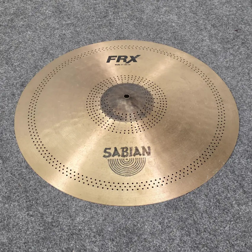 Used Sabian FRX Frequency Reduced Ride Cymbal 21" - Good - Drum Center Of Portsmouth