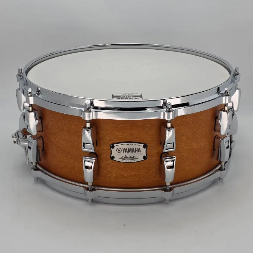 Used Yamaha Absolute Hybrid Snare Drum 14x6 Vintage Natural - Very Good - Drum Center Of Portsmouth