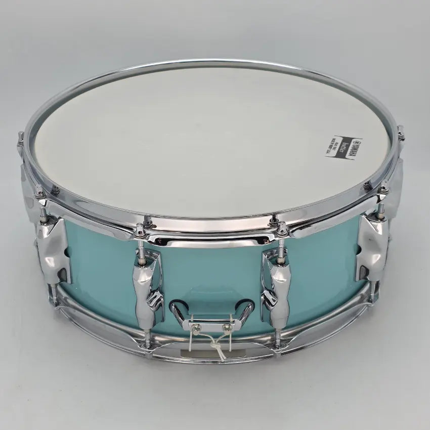 Used Yamaha Recording Custom Snare Drum 14x5.5 Surf Green - Very Good - Drum Center Of Portsmouth