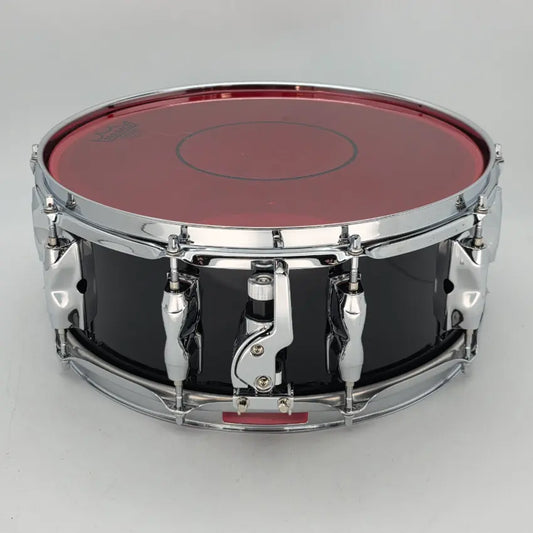 Used Yamaha Recording Custom Snare Drum 14x5.5 Solid Black - Very Good - Drum Center Of Portsmouth