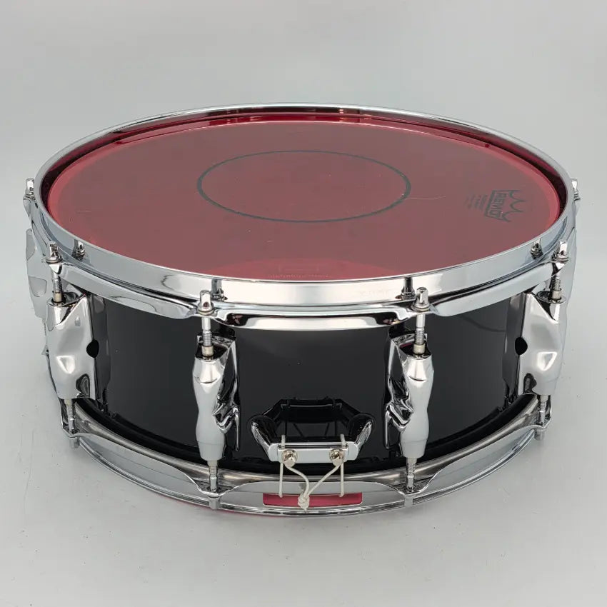 Used Yamaha Recording Custom Snare Drum 14x5.5 Solid Black - Very Good - Drum Center Of Portsmouth