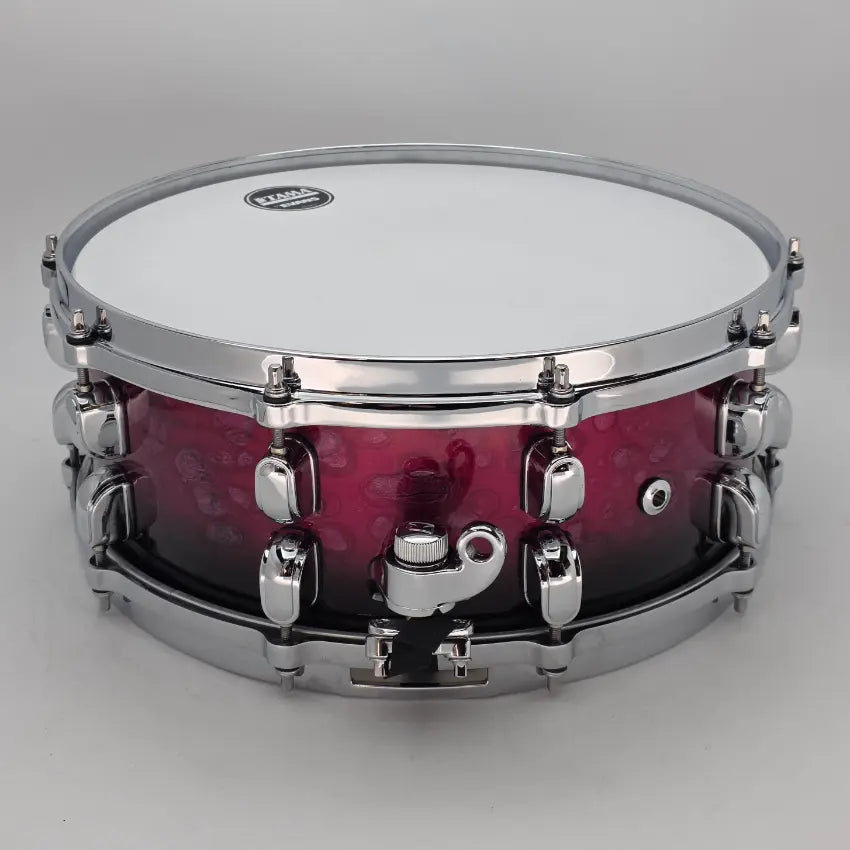 Used Tama Starclassic Walnut/Birch Snare Drum 14x5.5 Raspberry Fade - Very Good - Drum Center Of Portsmouth