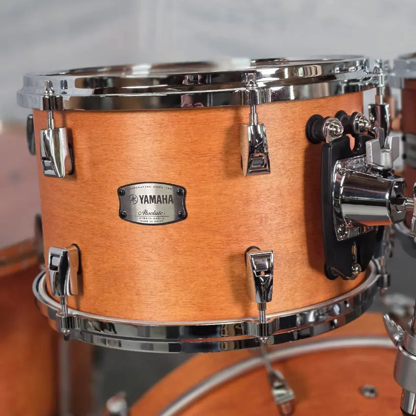 Used Yamaha Absolute Hybrid 4pc Drum Set 22/10/12/16 Vintage Natural - Very Good - Drum Center Of Portsmouth