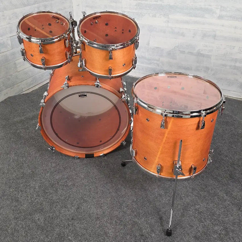 Used Yamaha Absolute Hybrid 4pc Drum Set 22/10/12/16 Vintage Natural - Very Good - Drum Center Of Portsmouth