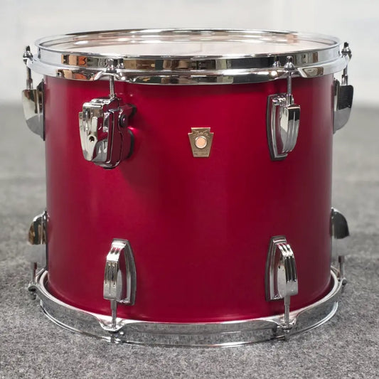 Used Ludwig Classic Maple Rack Tom 13x11 Diablo Red - Very Good - Drum Center Of Portsmouth