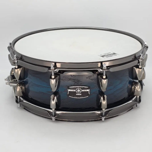 Used Yamaha Live Custom Hybrid Oak Snare Drum 14x5.5 Uzu Ice Sunburst - Very Good - Drum Center Of Portsmouth