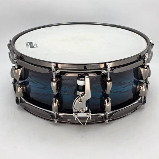 Used Yamaha Live Custom Hybrid Oak Snare Drum 14x5.5 Uzu Ice Sunburst - Very Good - Drum Center Of Portsmouth