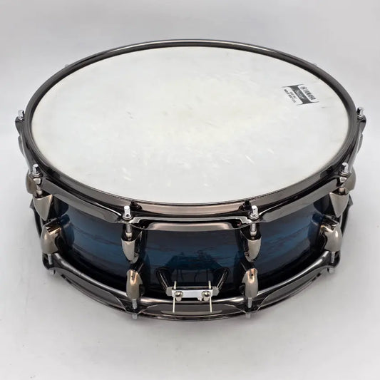 Used Yamaha Live Custom Hybrid Oak Snare Drum 14x5.5 Uzu Ice Sunburst - Very Good - Drum Center Of Portsmouth