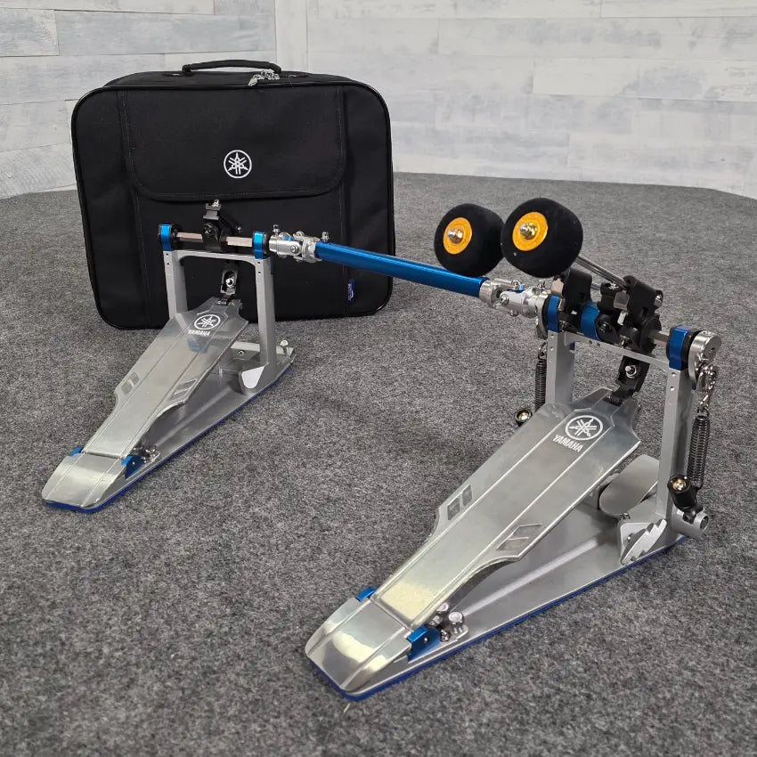 Used Yamaha Professional Double Pedal, Direct Drive With Case - Very Good - Drum Center Of Portsmouth