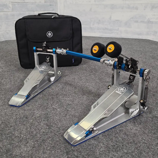 Used Yamaha Professional Double Pedal, Direct Drive With Case - Very Good - Drum Center Of Portsmouth