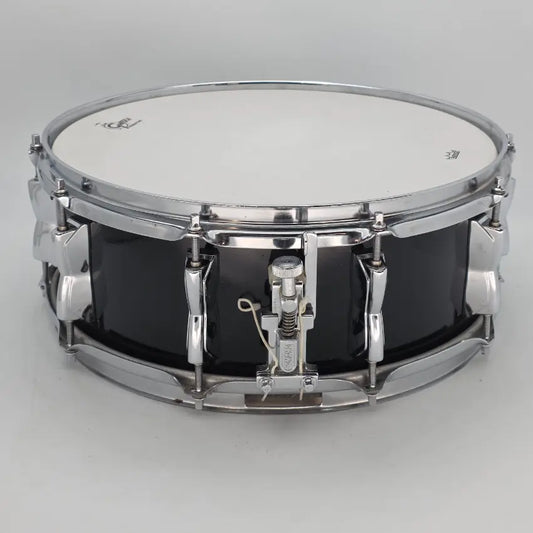 Used Yamaha Beech Custom Snare Drum 14x6 Piano Black - Good - Drum Center Of Portsmouth