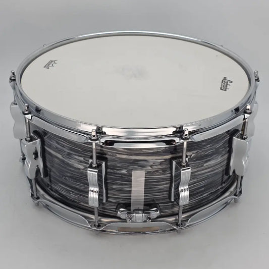 Used Ludwig Classic Maple 14x6.5 Vintage Black Oyster - Very Good - Drum Center Of Portsmouth