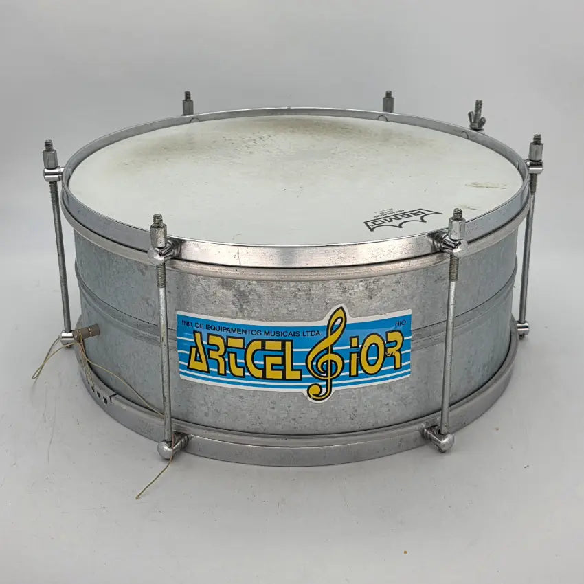 Used Misc Aluminum Single Tension Snare Drum 14x6.5 - Good - Drum Center Of Portsmouth