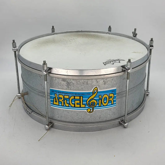 Used Misc Aluminum Single Tension Snare Drum 14x6.5 - Good - Drum Center Of Portsmouth