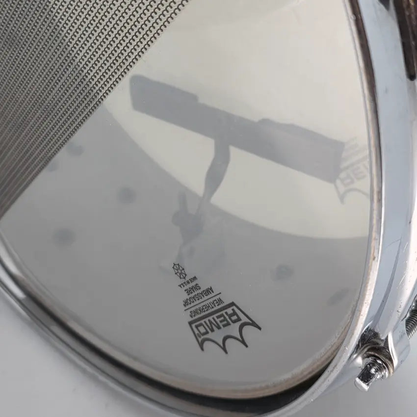Used Vintage 60s Gretsch Round Badge Snare Drum 14x5 Blue Onyx - Good - Drum Center Of Portsmouth