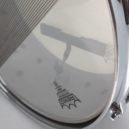 Used Vintage 60s Gretsch Round Badge Snare Drum 14x5 Blue Onyx - Good - Drum Center Of Portsmouth