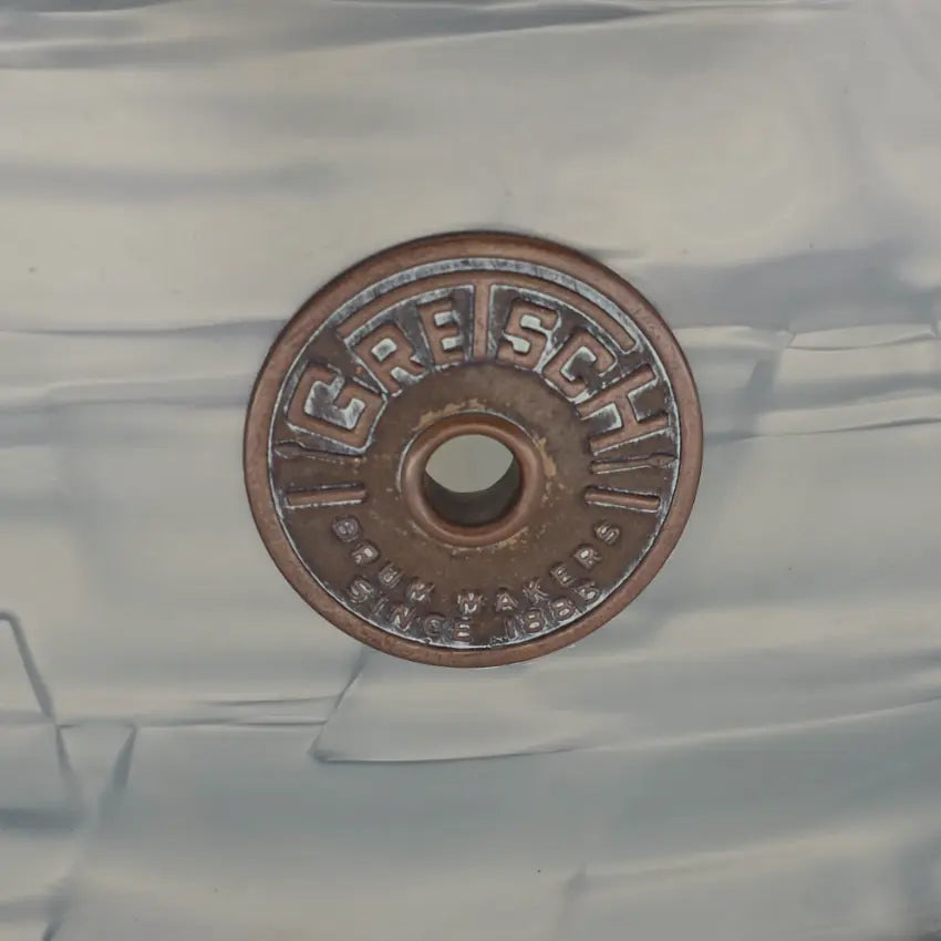 Used Vintage 60s Gretsch Round Badge Snare Drum 14x5 Blue Onyx - Good - Drum Center Of Portsmouth