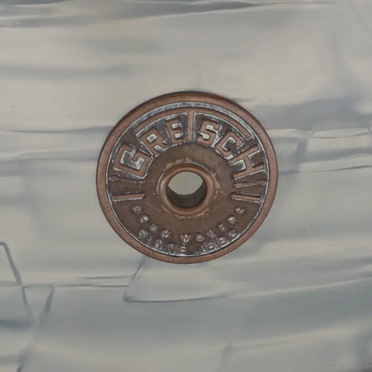 Used Vintage 60s Gretsch Round Badge Snare Drum 14x5 Blue Onyx - Good - Drum Center Of Portsmouth