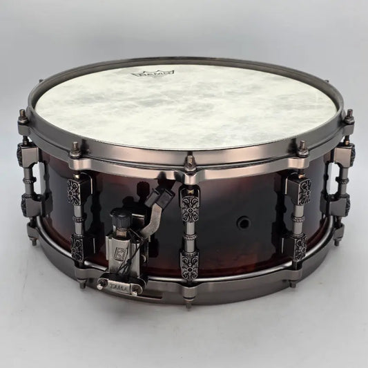 Used Tama Warlord "Masai" Bubinga Snare Drum 14x6 - Very Good - Drum Center Of Portsmouth