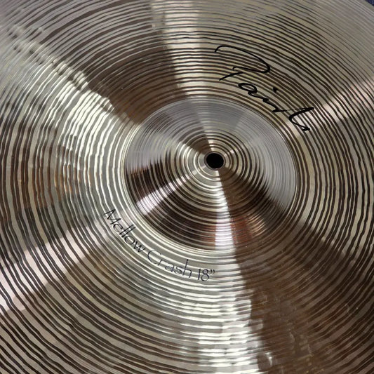 Used Paiste Signature Mellow Crash Cymbal 18" - Very Good - Drum Center Of Portsmouth