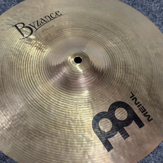 Used Meinl Byzance Traditional Thin Crash Cymbal 14" - Good - Drum Center Of Portsmouth