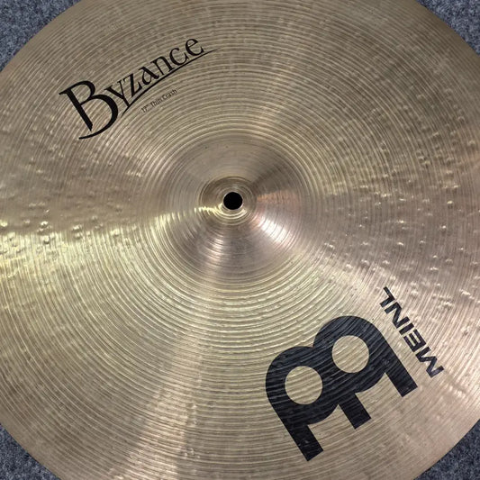 Used Meinl Byzance Traditional Thin Crash Cymbal 17" - Good - Drum Center Of Portsmouth