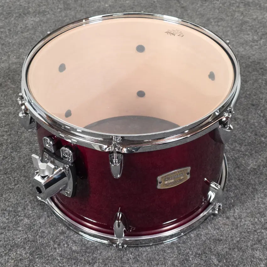 Used Yamaha Stage Custom Birch Rack Tom 13x9 Cranberry Red - Very Good - Drum Center Of Portsmouth