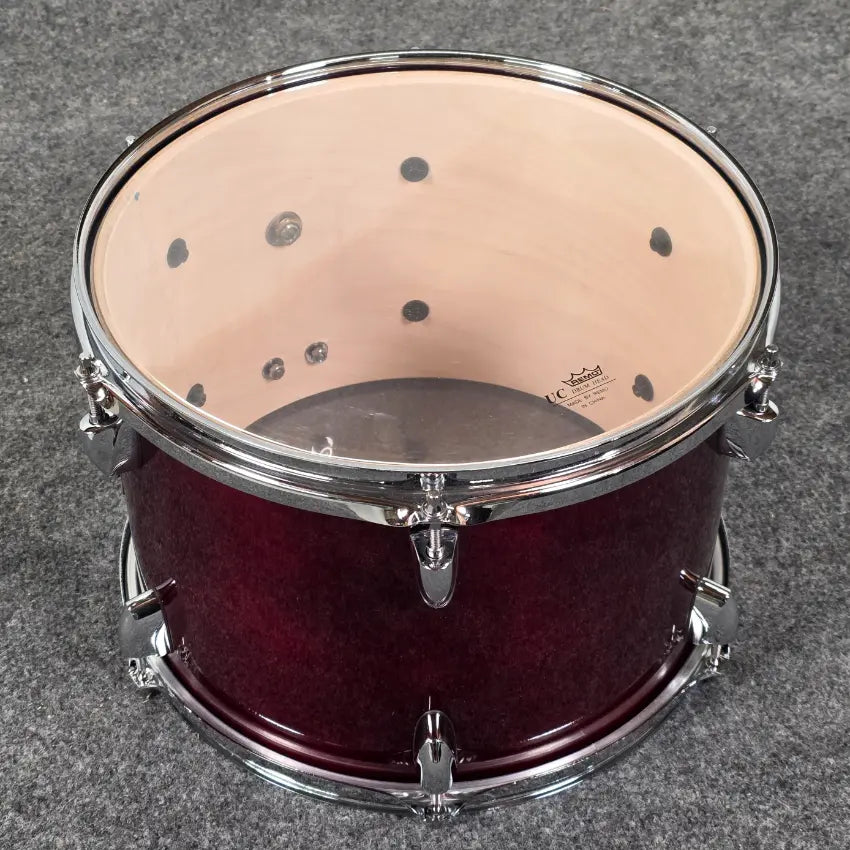 Used Yamaha Stage Custom Birch Rack Tom 13x9 Cranberry Red - Very Good - Drum Center Of Portsmouth