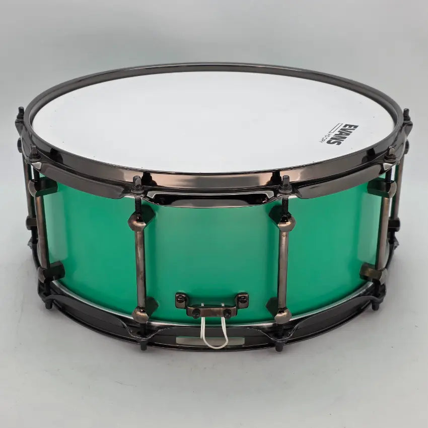 Used Noble & Cooley Alloy Classic Snare Drum 14x6 Mint Green - Very Good - Drum Center Of Portsmouth