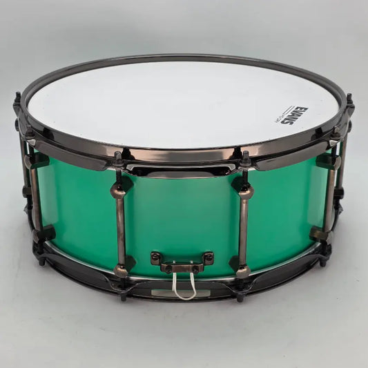 Used Noble & Cooley Alloy Classic Snare Drum 14x6 Mint Green - Very Good - Drum Center Of Portsmouth
