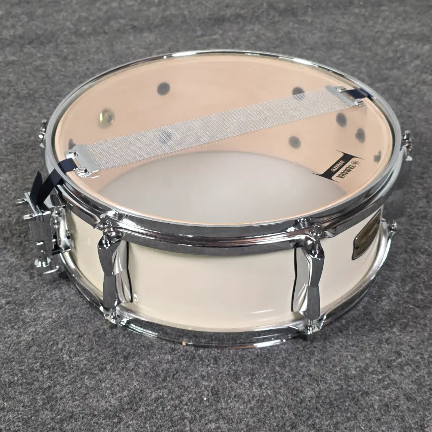 Used Yamaha Stage Custom Hip Drum Set Classic White w/Extras! - Very Good - Drum Center Of Portsmouth