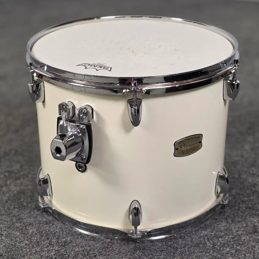 Used Yamaha Stage Custom Hip Drum Set Classic White w/Extras! - Very Good - Drum Center Of Portsmouth