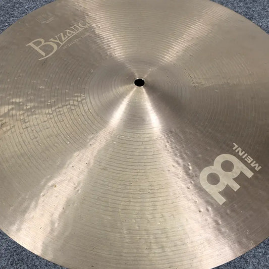 Used Meinl Byzance Jazz Thin Crash Cymbal 18" 1228 grams - Very Good - Drum Center Of Portsmouth