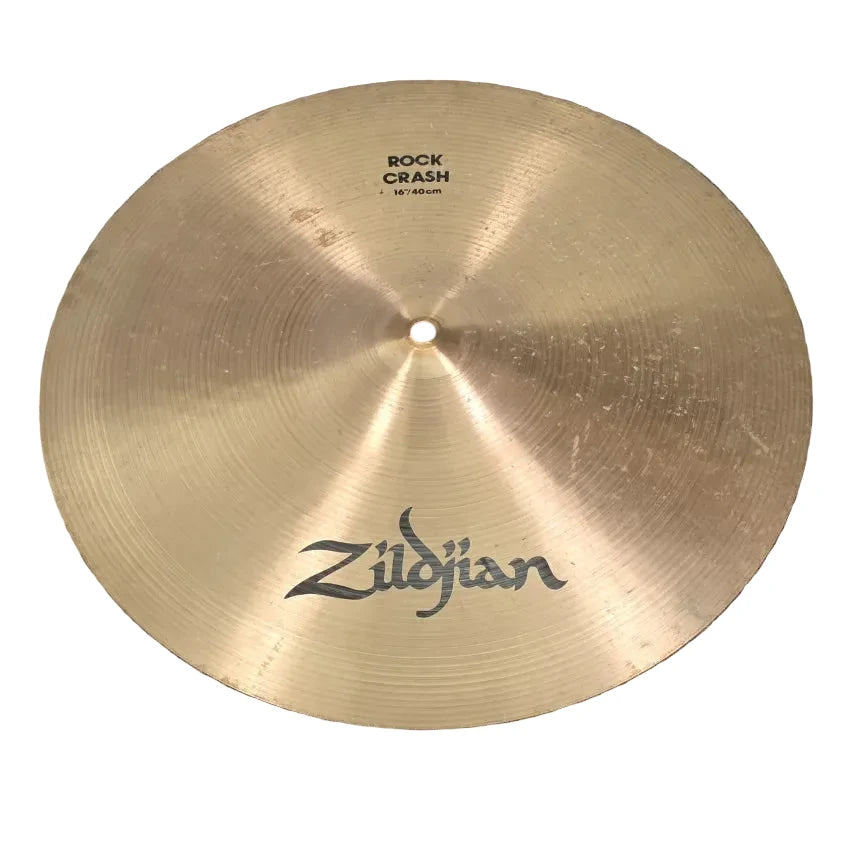 Used Zildjian A Rock Crash Cymbal 16 - Good - Drum Center Of Portsmouth