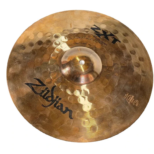 Used Zildjian ZXT Rock Hi Hat Cymbals 14" - Fair - Drum Center Of Portsmouth