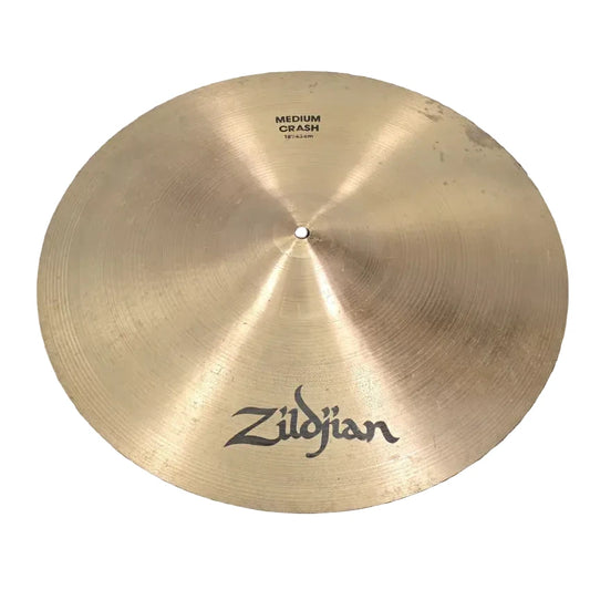 Used Zildjian A Medium Crash Cymbal 18 - Good - Drum Center Of Portsmouth