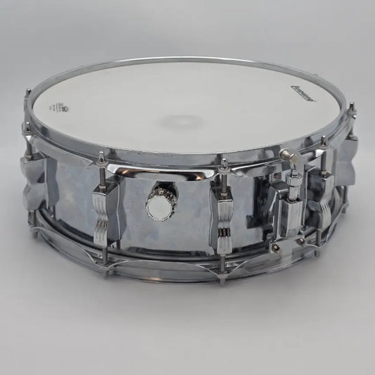 Used Ludwig Chrome Over Steel Snare Drum 14x5 - Good - Drum Center Of Portsmouth