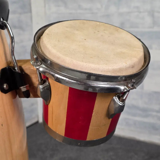 Used Schalloch Conga 10" & Bongo 6" w/Stand - Fair - Drum Center Of Portsmouth