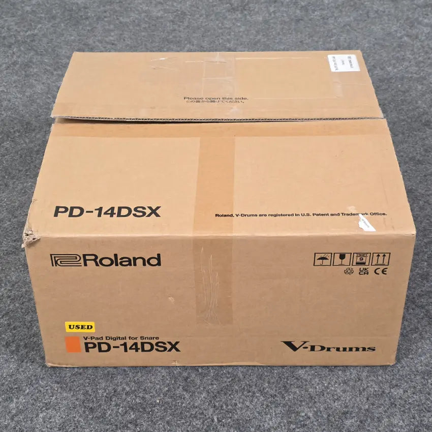 Used Roland PD-14DSX V-Drums Digital Snare Pad 14" - Excellent - Drum Center Of Portsmouth