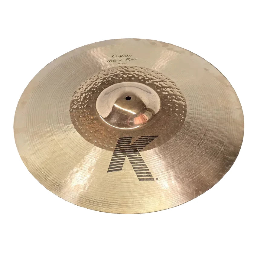 Used Zildjian K Custom Hybrid Ride Cymbal 21 - Very Good - Drum Center Of Portsmouth