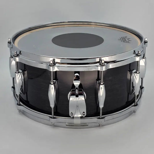 Used Gretsch Ridgeland Snare Drum 14x6.5 Gloss Ebony - Very Good - Drum Center Of Portsmouth