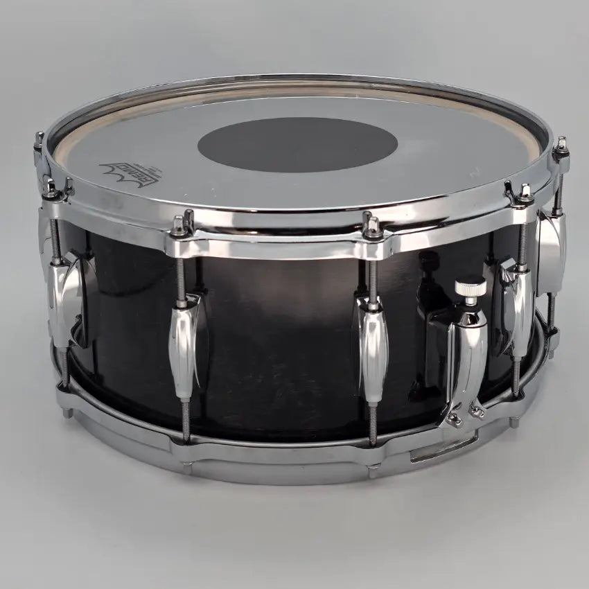 Used Gretsch Ridgeland Snare Drum 14x6.5 Gloss Ebony - Very Good - Drum Center Of Portsmouth