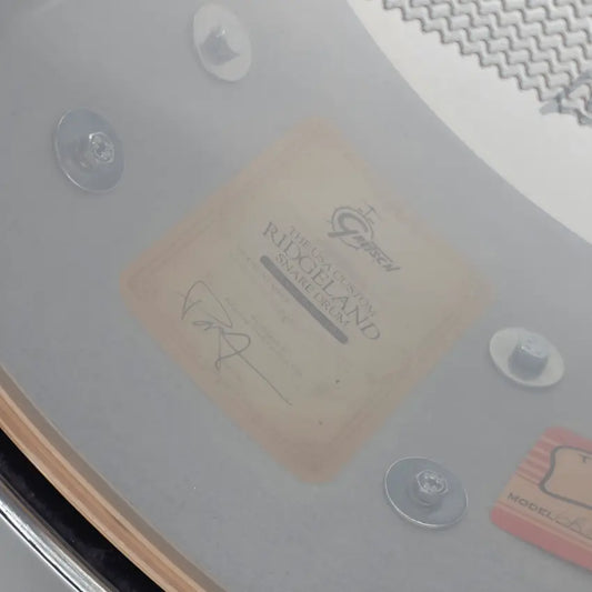 Used Gretsch Ridgeland Snare Drum 14x6.5 Gloss Ebony - Very Good - Drum Center Of Portsmouth