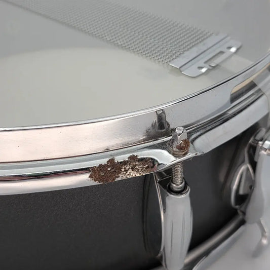 Used Gretsch Brooklyn Satin Black Snare Drum 14x5 - Good - Drum Center Of Portsmouth