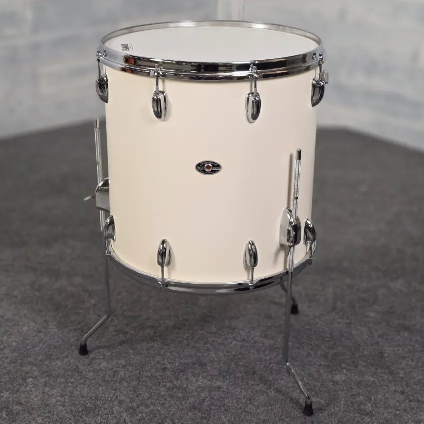 Used Vintage 70s Slingerland Floor Tom White 16x16 - Good - Drum Center Of Portsmouth