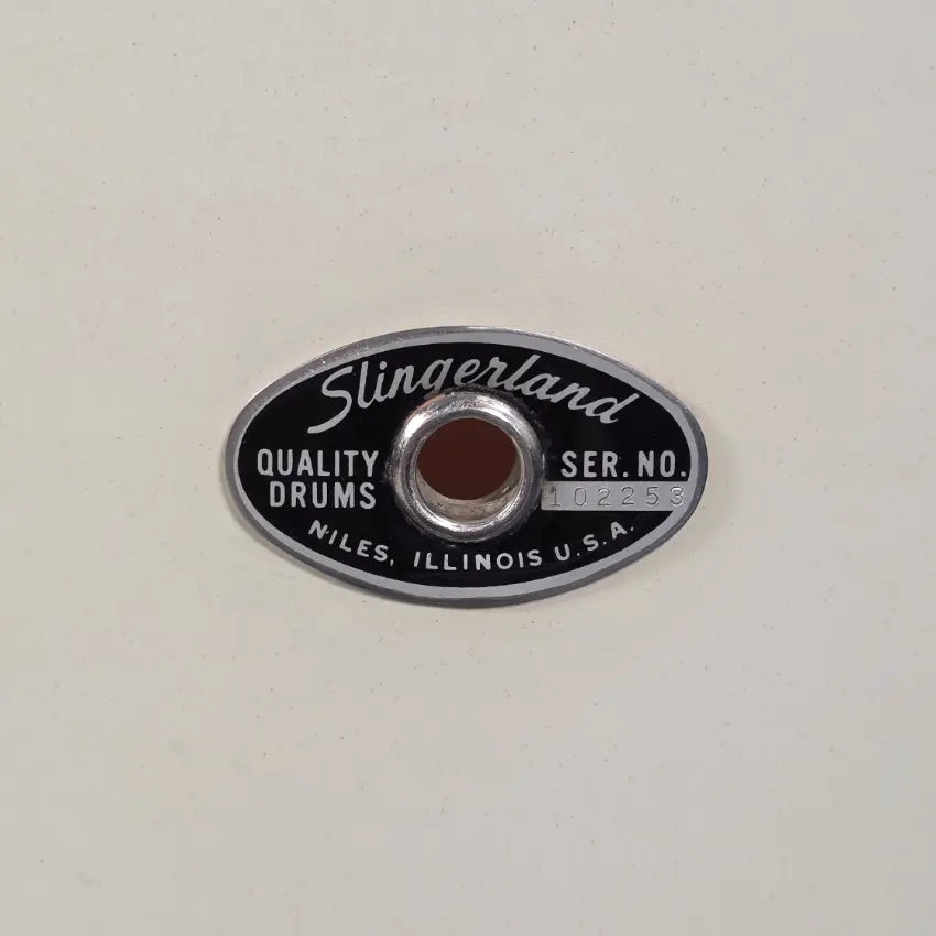 Used Vintage 70s Slingerland Floor Tom White 16x16 - Good - Drum Center Of Portsmouth