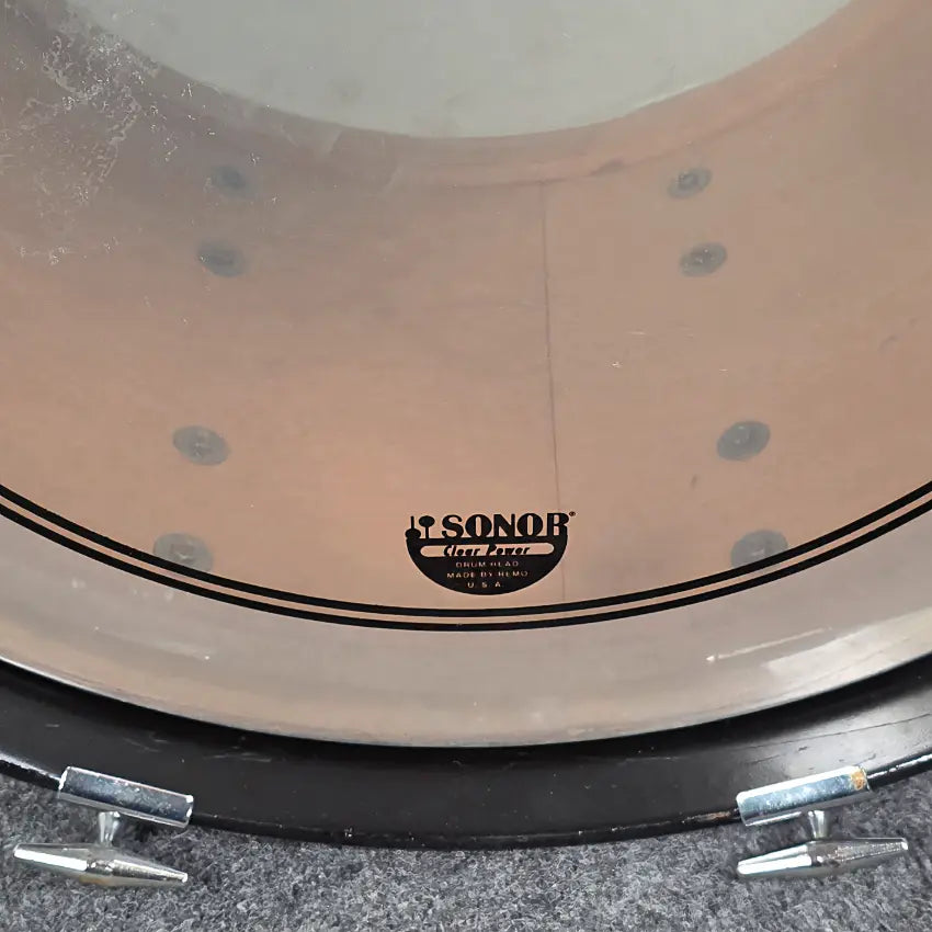Used Vintage 60s Slingerland Bass Drum White Marine Pearl 20x14 - Good - Drum Center Of Portsmouth