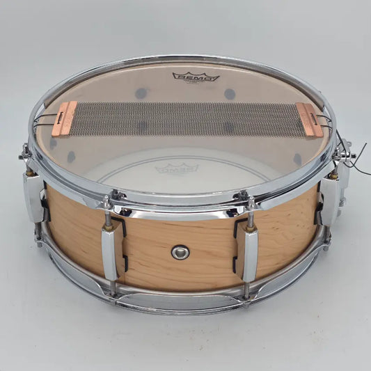 Used Pearl Modern Utility Maple Snare Drum 13x5 Matte Natural - Very Good - Drum Center Of Portsmouth