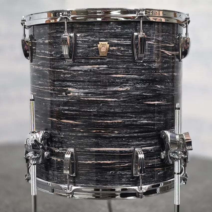 Used Ludwig Classic Maple 3pc Drum Set Vintage Black Oyster - Good - Drum Center Of Portsmouth